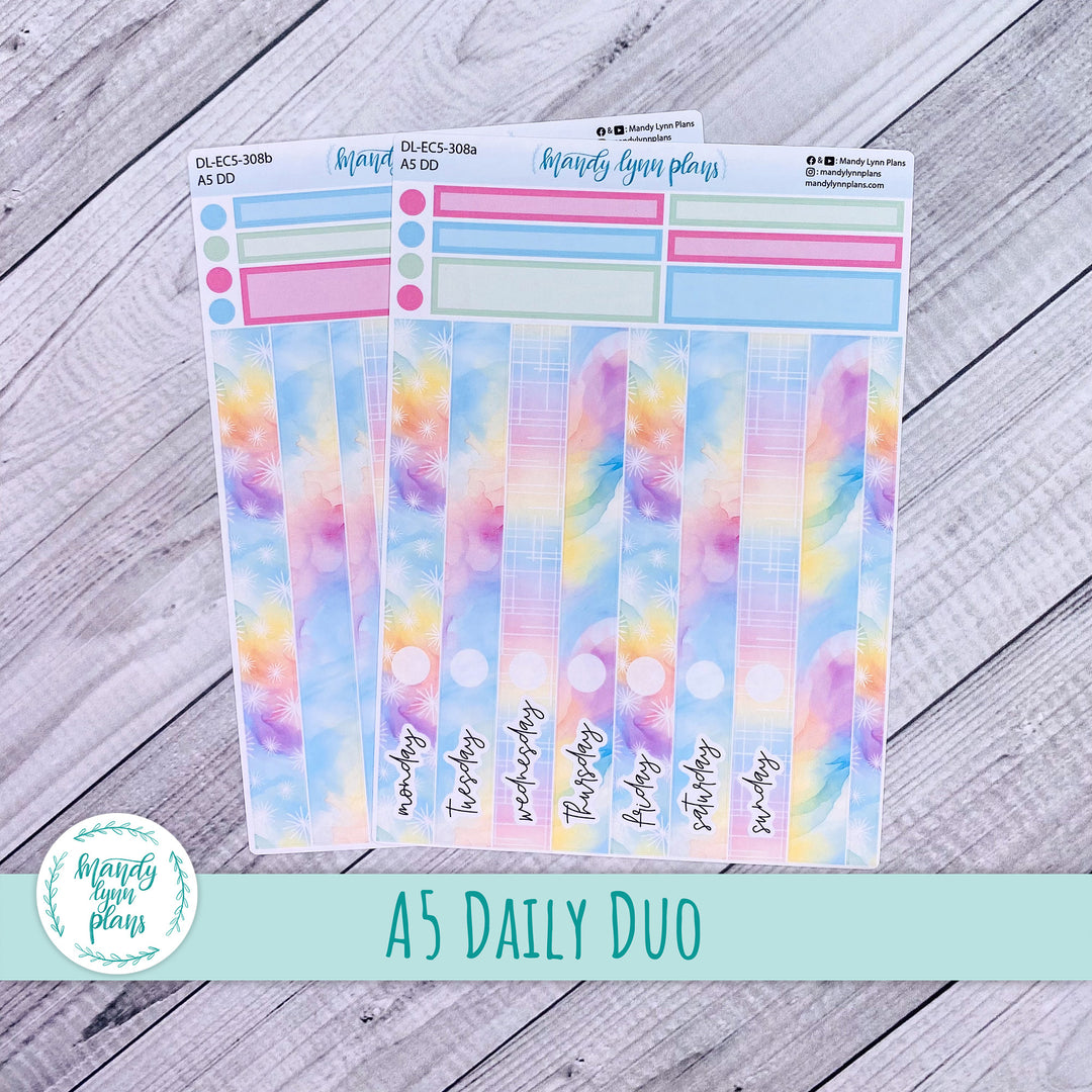 EC A5 Daily Duo Kit || Watercolor Wonder || DL-EC5-308