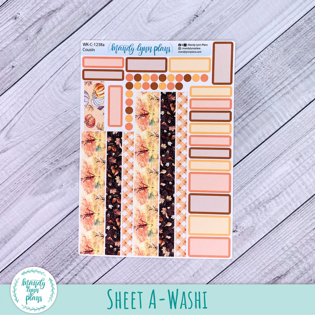 Hobonichi Cousin Weekly Kit || Autumn Delight || WK-C-1238