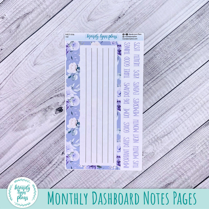 April EC 7x9 Dashboard Kit || Elegant Botanicals || R-EC7-310