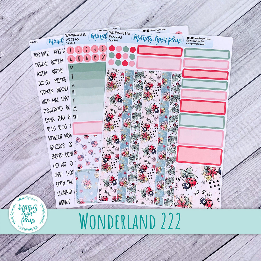 Wonderland 222 Weekly Kit || Ladybugs || 311