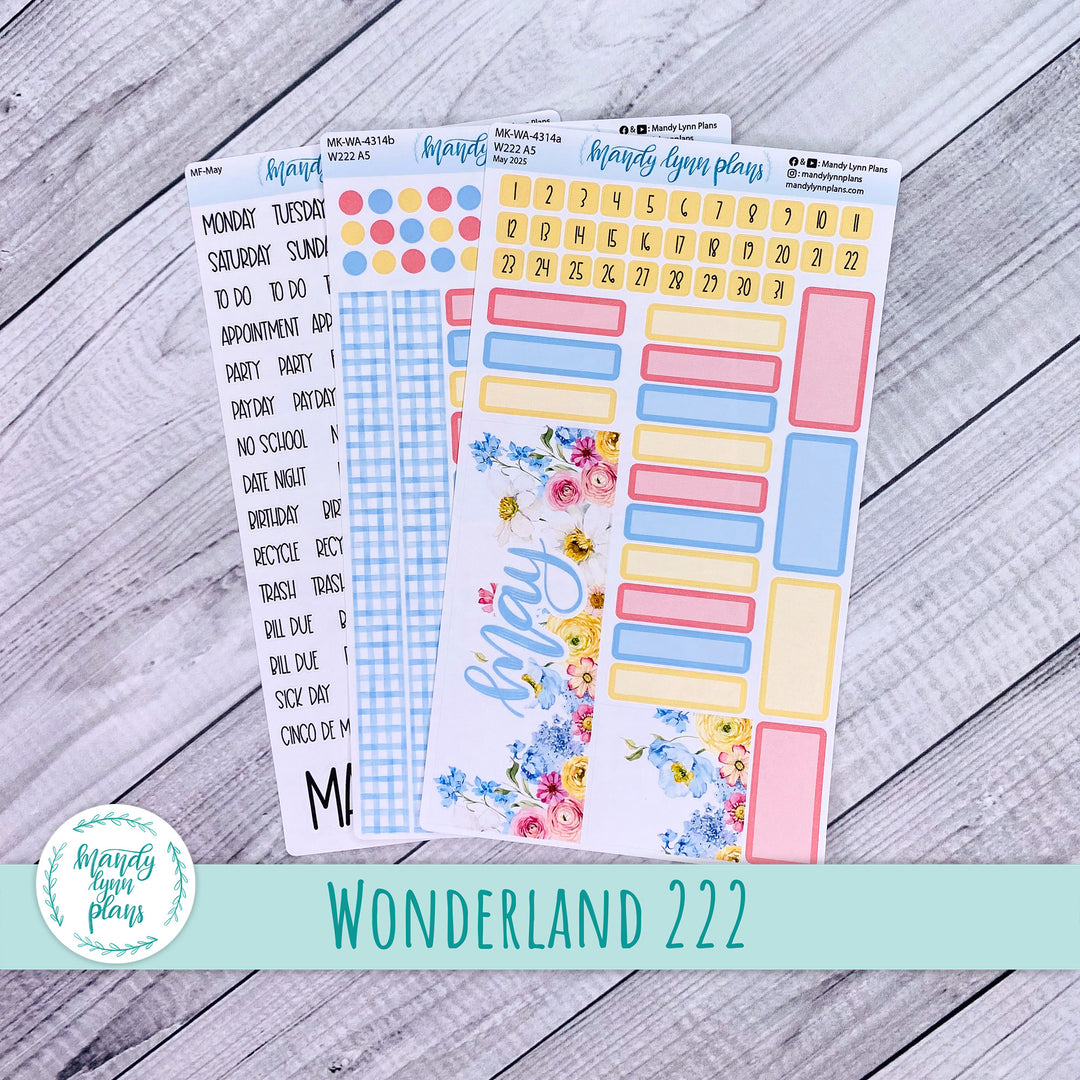 Wonderland 222 May 2025 Monthly Kit || Picnic Bouquet || 314
