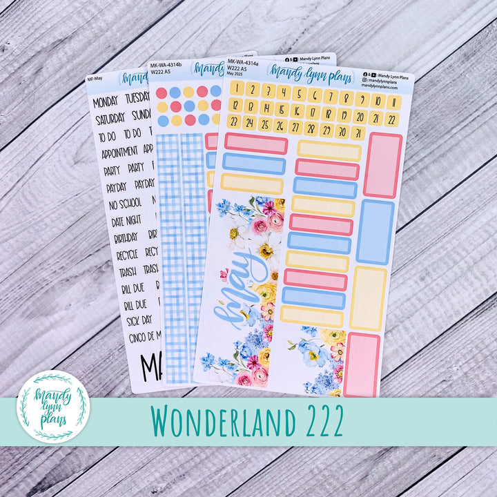 Wonderland 222 May 2025 Monthly Kit || Picnic Bouquet || 314