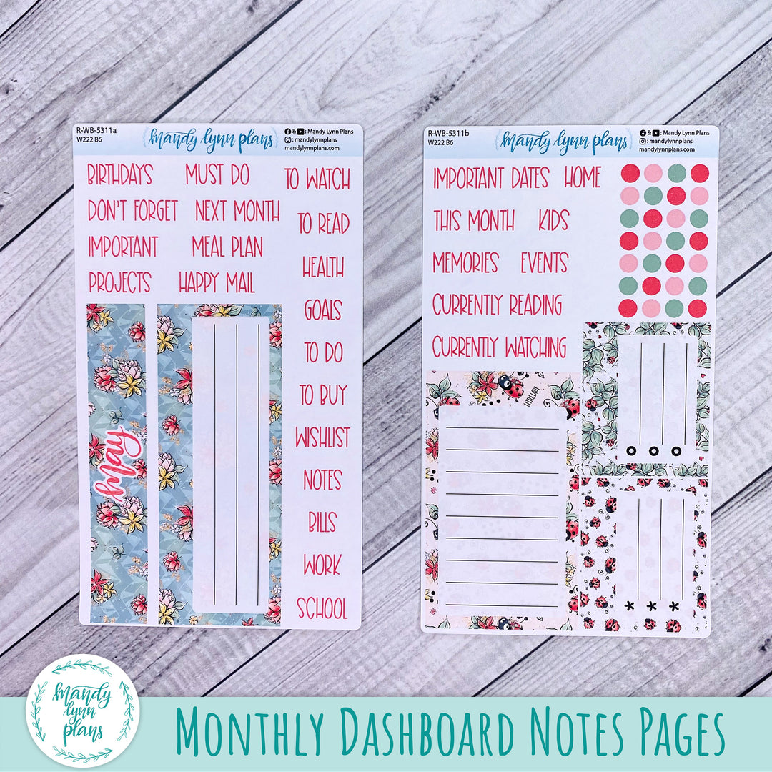 May 2025 Wonderland 222 Dashboard || Ladybugs || 311