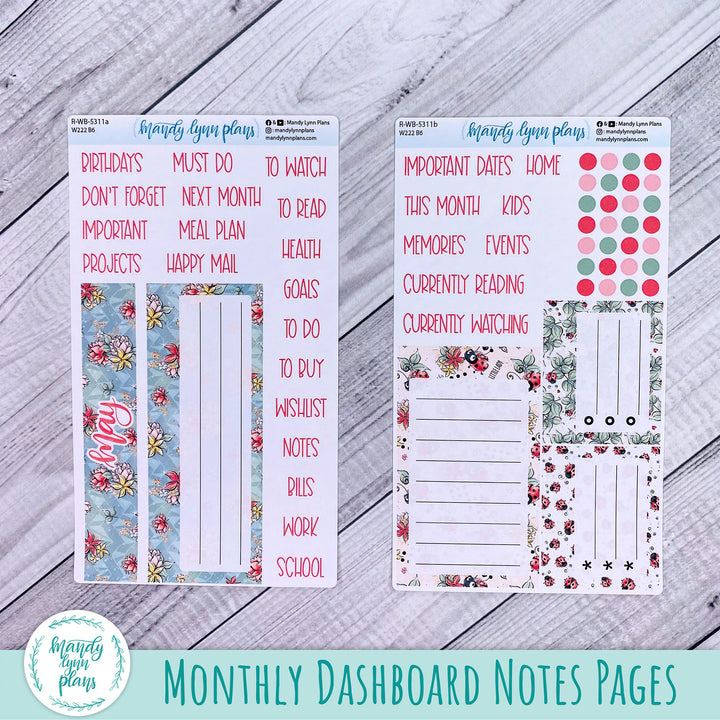 May 2025 Wonderland 222 Dashboard || Ladybugs || 311