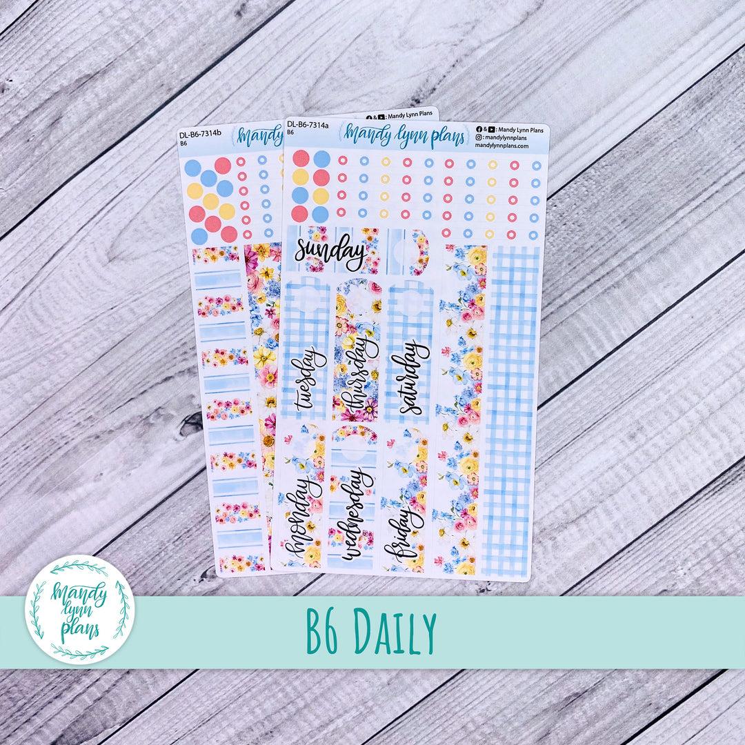 B6 Daily Kit || Picnic Bouquet || DL-B6-7314