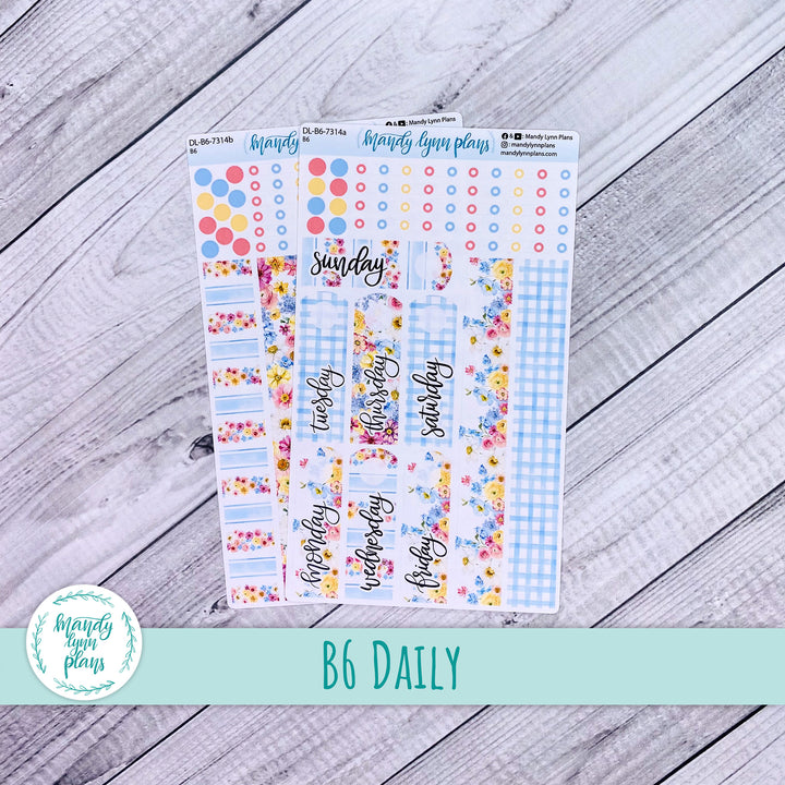 B6 Daily Kit || Picnic Bouquet || DL-B6-7314