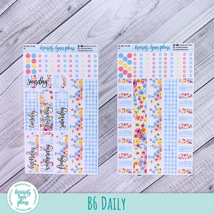 B6 Daily Kit || Picnic Bouquet || DL-B6-7314