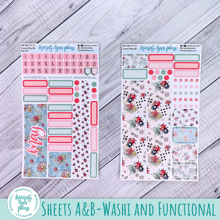 May 2025 Common Planner Monthly Kit || Ladybugs || 311