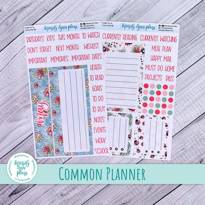 May Common Planner Dashboard || Ladybugs || 311