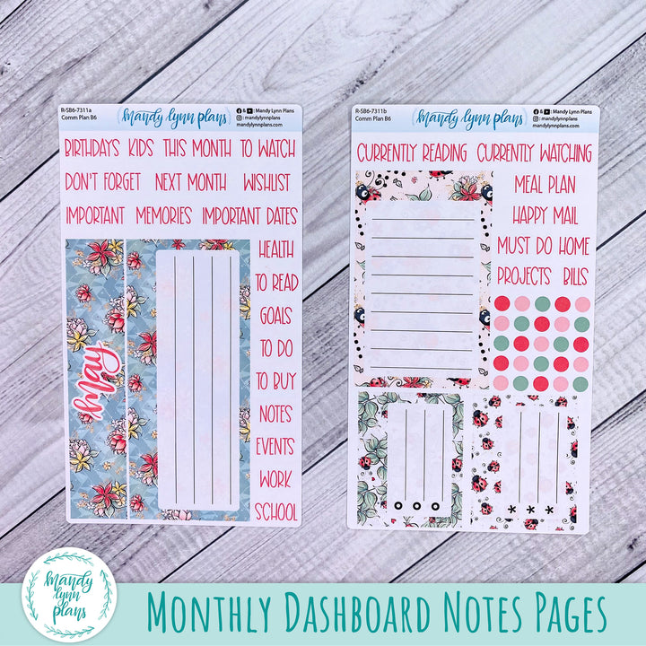 May Common Planner Dashboard || Ladybugs || 311