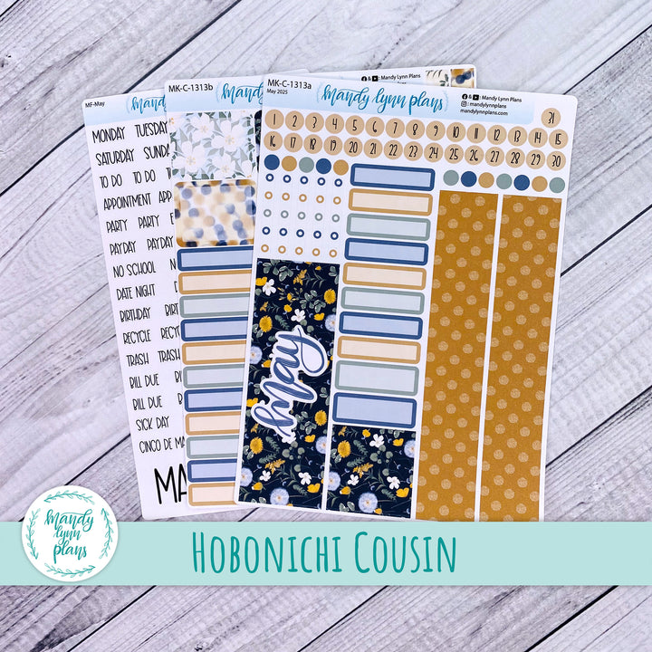 Hobonichi Cousin May 2025 Monthly || Wildflower Darling || MK-C-1313