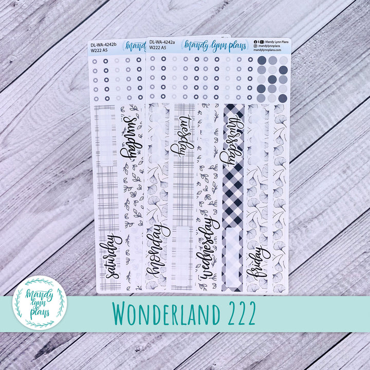 Wonderland 222 Daily Kit || Simplicity in Bloom || 242