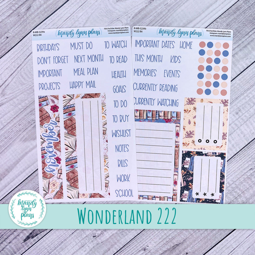 November Wonderland 222 Dashboard || Book-a-holic || 239