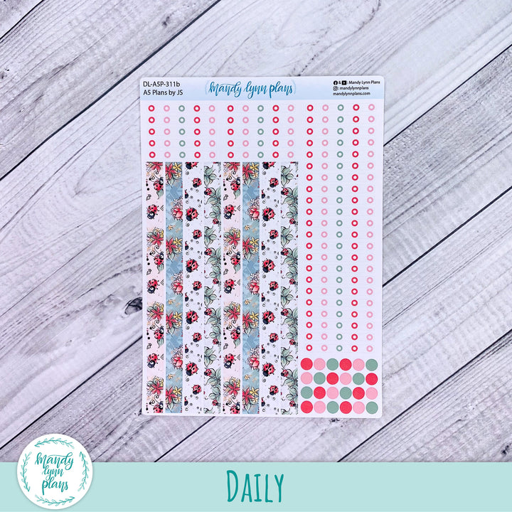 A5 Plans by Just Scribble Daily Kit || Ladybugs || DL-A5P-311