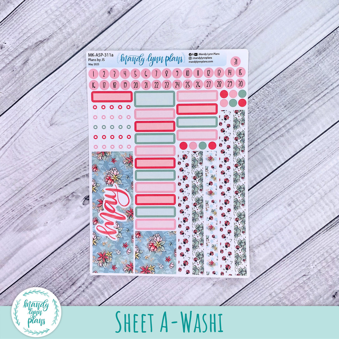 May 2025 Plans by Just Scribble Monthly || Ladybugs || MK-A5P-311