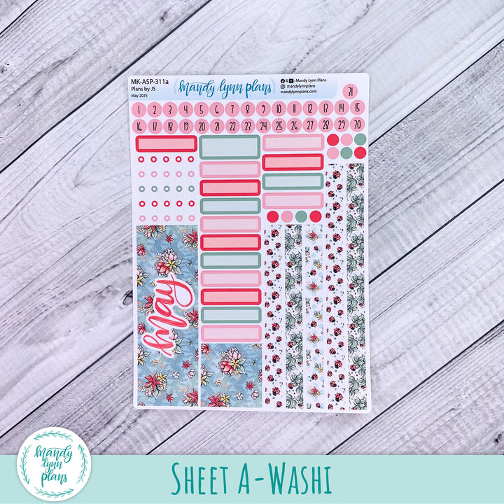 May 2025 Plans by Just Scribble Monthly || Ladybugs || MK-A5P-311