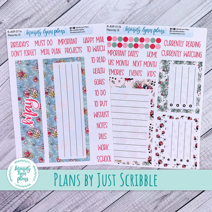 May Plans by Just Scribble Dashboard || Ladybugs || R-A5P-311