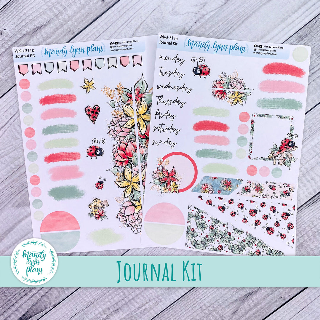 Ladybugs Journal Kit || WK-J-311