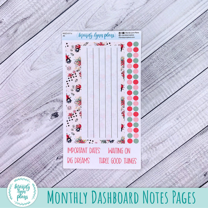 May EC A5 Dashboard Kit || Ladybugs || R-EC5-311
