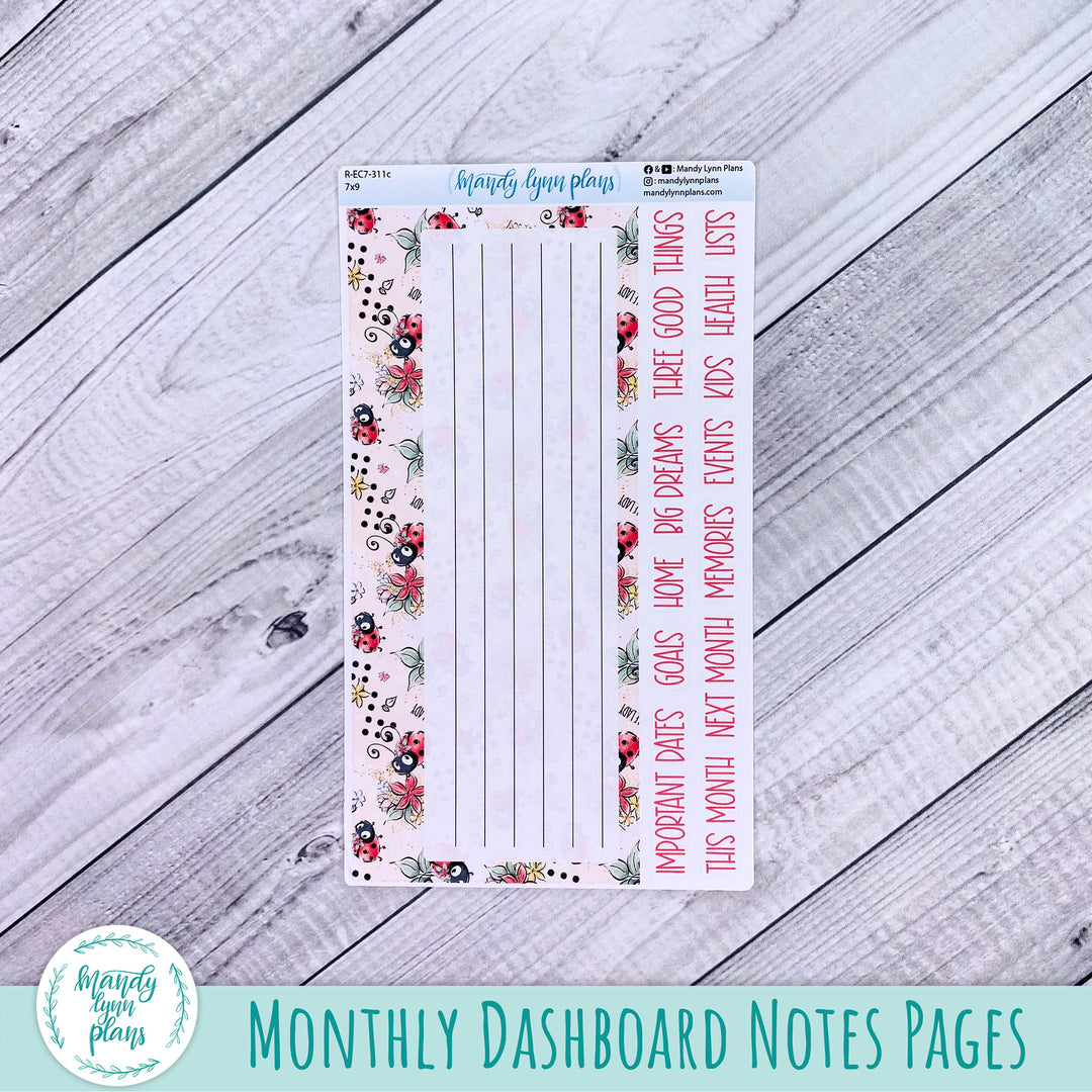 May EC 7x9 Dashboard Kit || Ladybugs || R-EC7-311