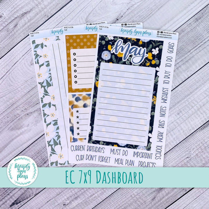 May EC 7x9 Dashboard Kit || Wildflower Darling || R-EC7-313