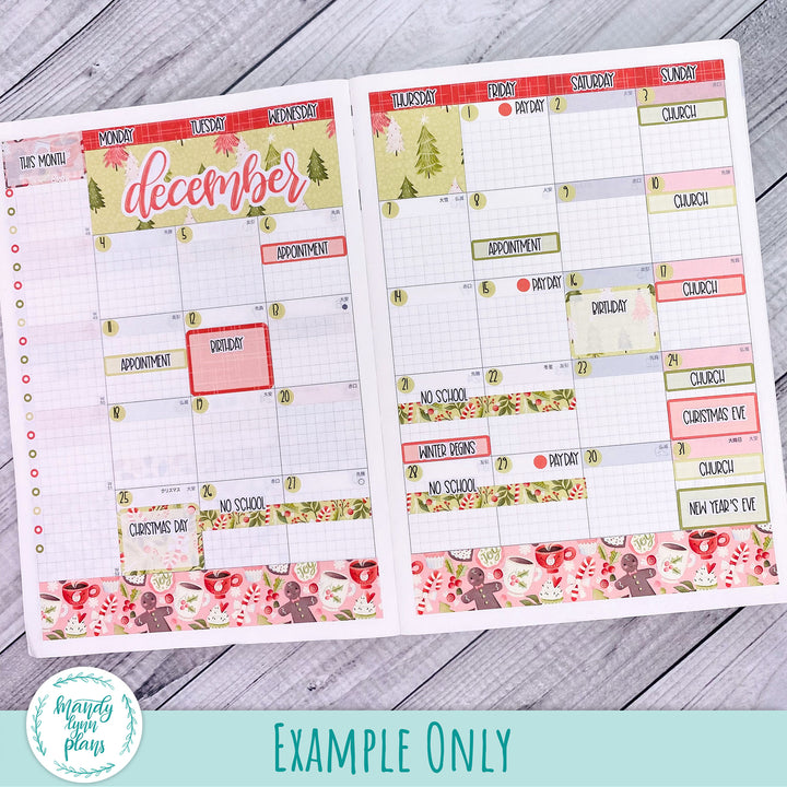 Hobonichi Cousin December 2023 Monthly || Christmas Treats || MK-C-1243