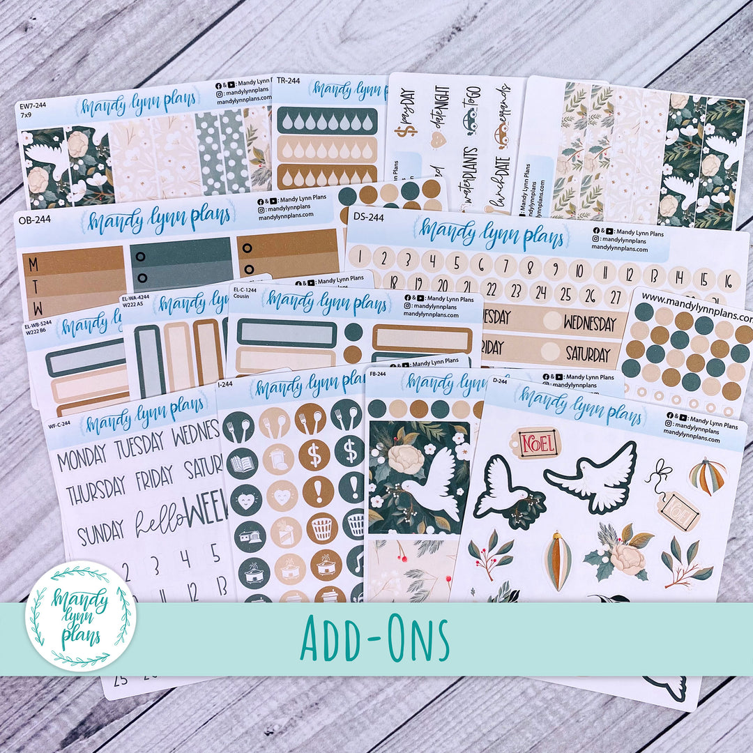 Winter Doves Add-Ons || 244