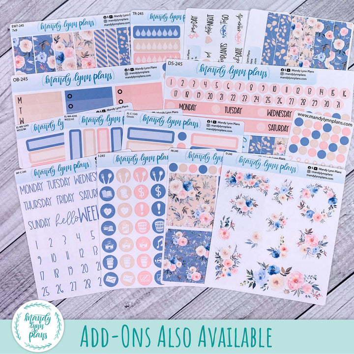 Winter Garden Large Washi Sheet || WK-C-1245D