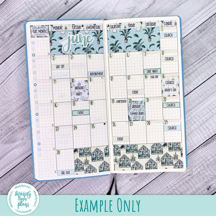Hobonichi Weeks June 2025 Monthly Kit || Peony Blooms || MK-W-2316