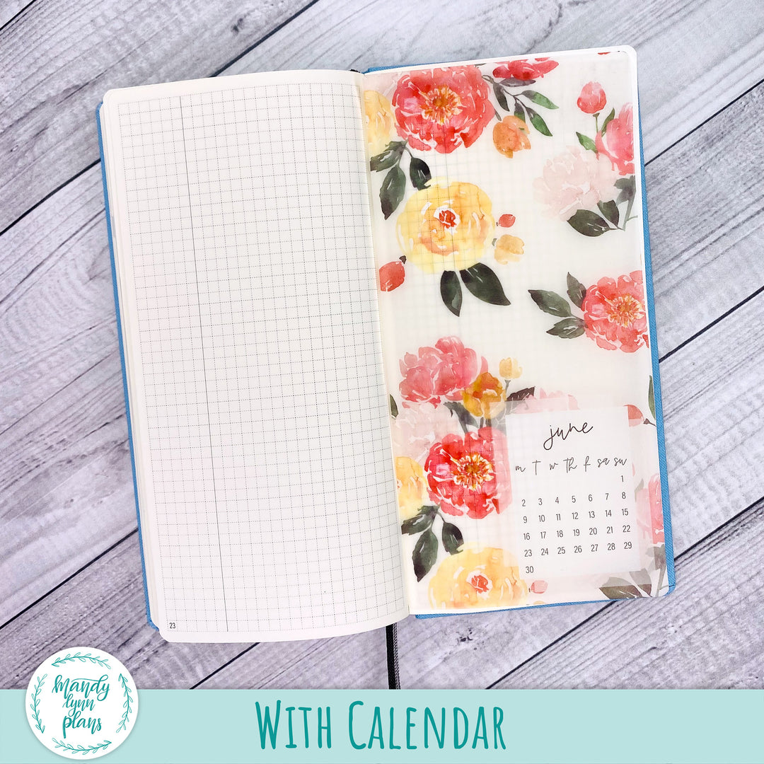 Peony Blooms Vellum || 316