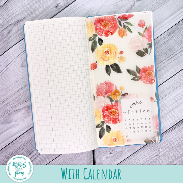 Peony Blooms Vellum || 316