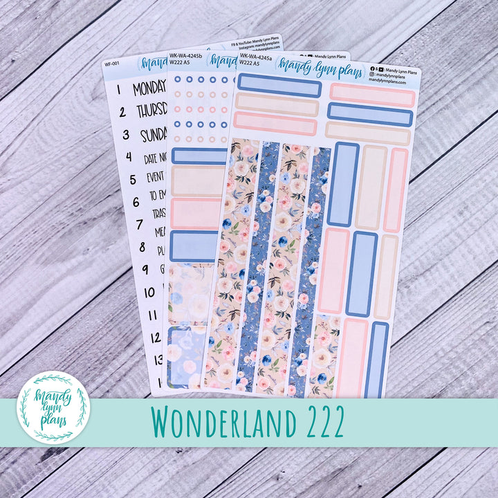 Wonderland 222 Weekly Kit || Winter Garden || 245