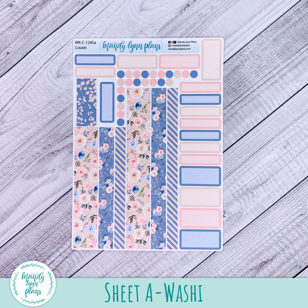 Hobonichi Cousin Weekly Kit || Winter Garden || WK-C-1245