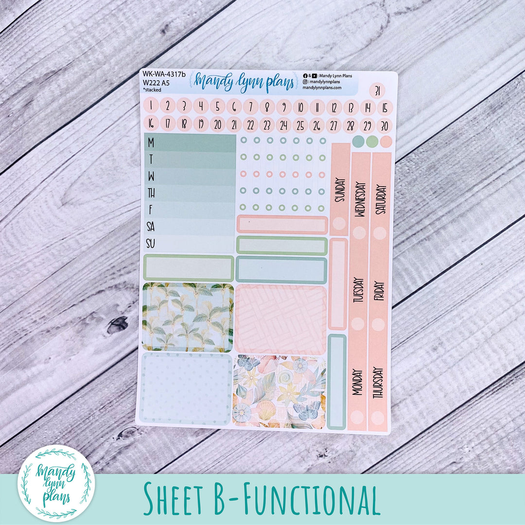 Wonderland 222 Weekly Kit || Beach Life || 317