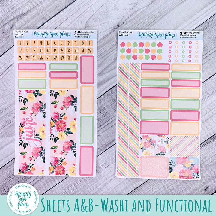 Wonderland 222 June 2025 Monthly Kit || Peony Blooms || 316
