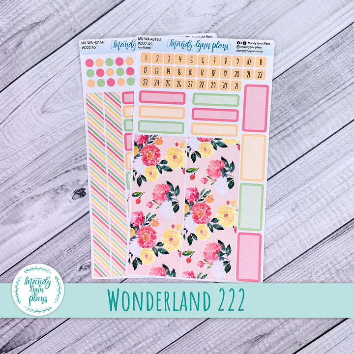 2025 Any Month Wonderland 222 Monthly Kit || Peony Blooms || 316