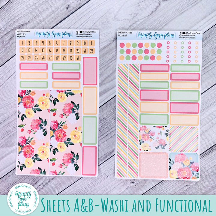 2025 Any Month Wonderland 222 Monthly Kit || Peony Blooms || 316
