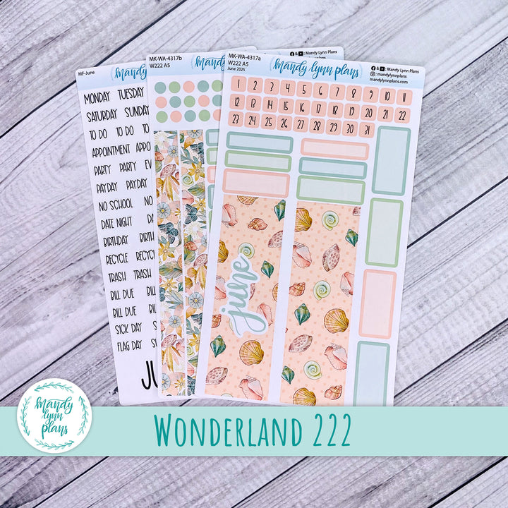 Wonderland 222 June 2025 Monthly Kit || Beach Life || 317