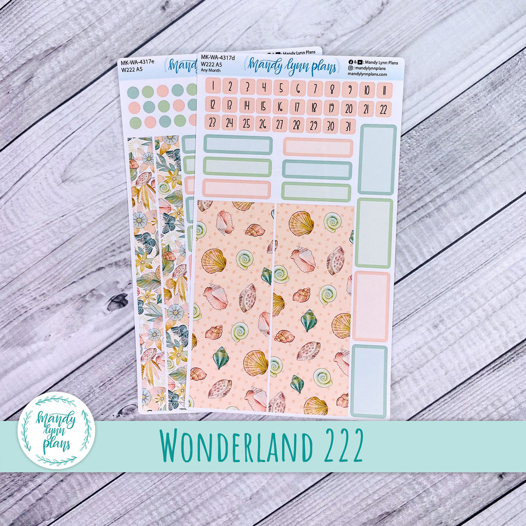 2025 Any Month Wonderland 222 Monthly Kit || Beach Life || 317
