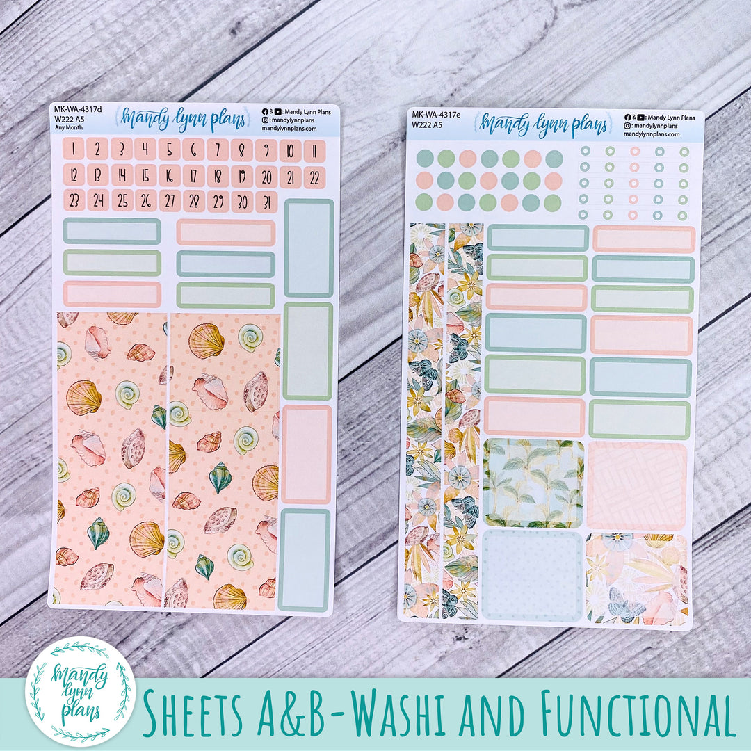 2025 Any Month Wonderland 222 Monthly Kit || Beach Life || 317