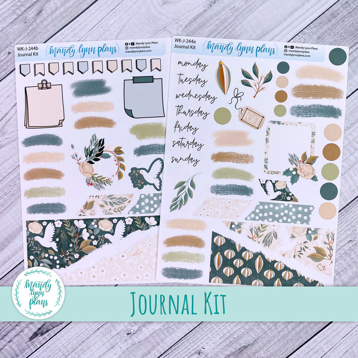 Winter Doves Journal Kit || WK-J-244