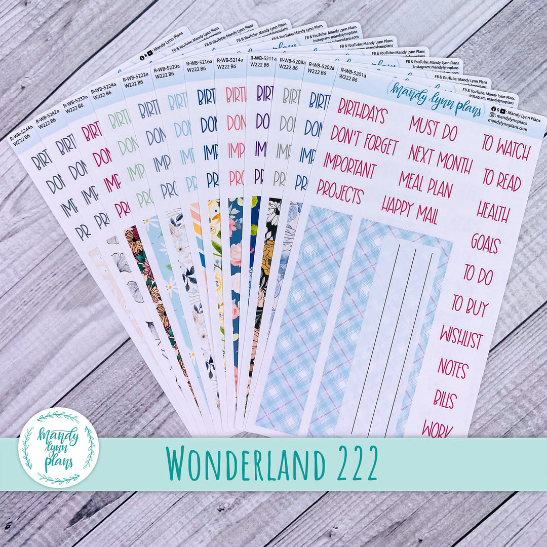 Whole Year Wonderland 222 Dashboard Bundle