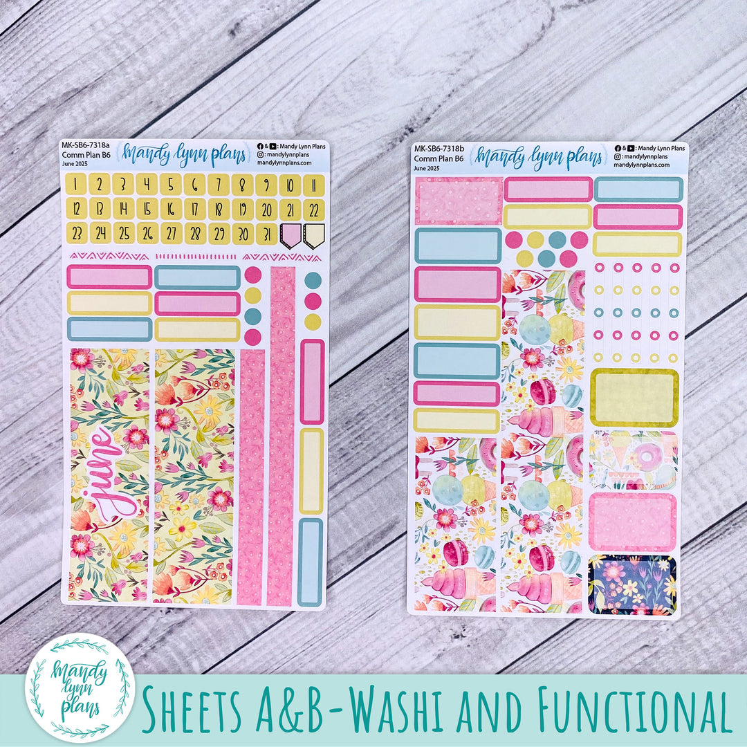 June 2025 Common Planner Monthly Kit || Sweetest Day || 318