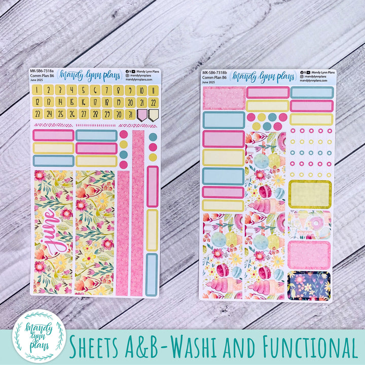 June 2025 Common Planner Monthly Kit || Sweetest Day || 318