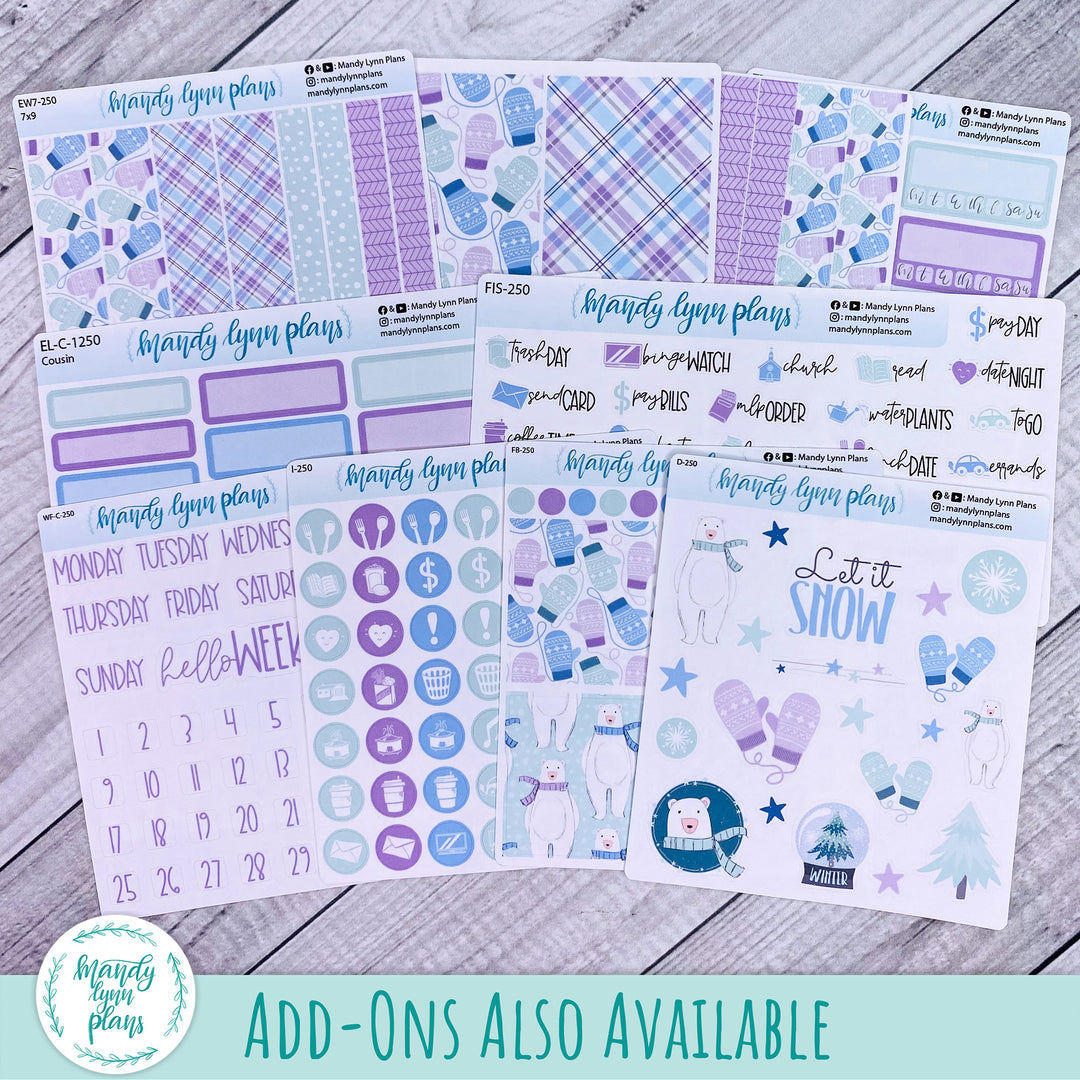 A5, B6, N1 & N2 Common Planner Weekly Kit || Mittens || 250