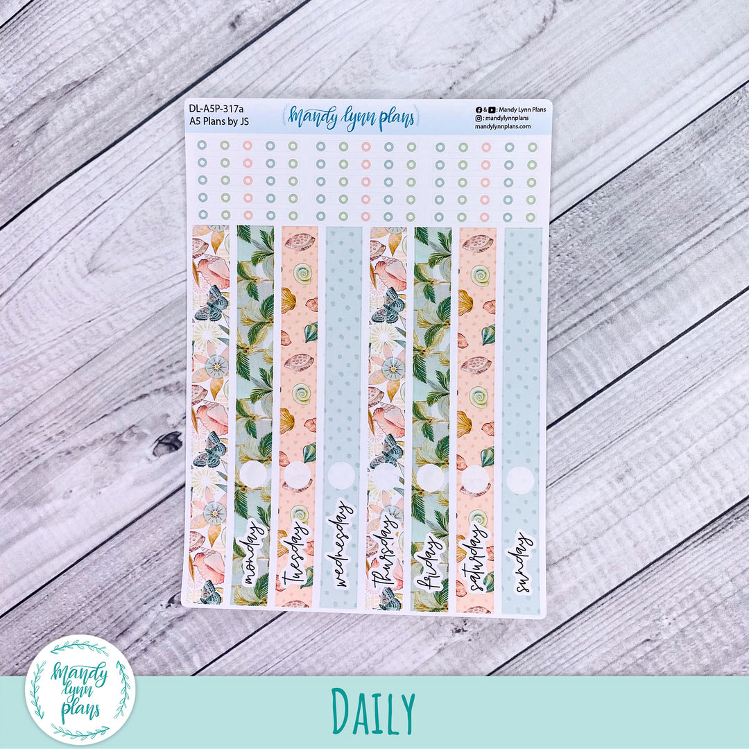 A5 Plans by Just Scribble Daily Kit || Beach Life || DL-A5P-317