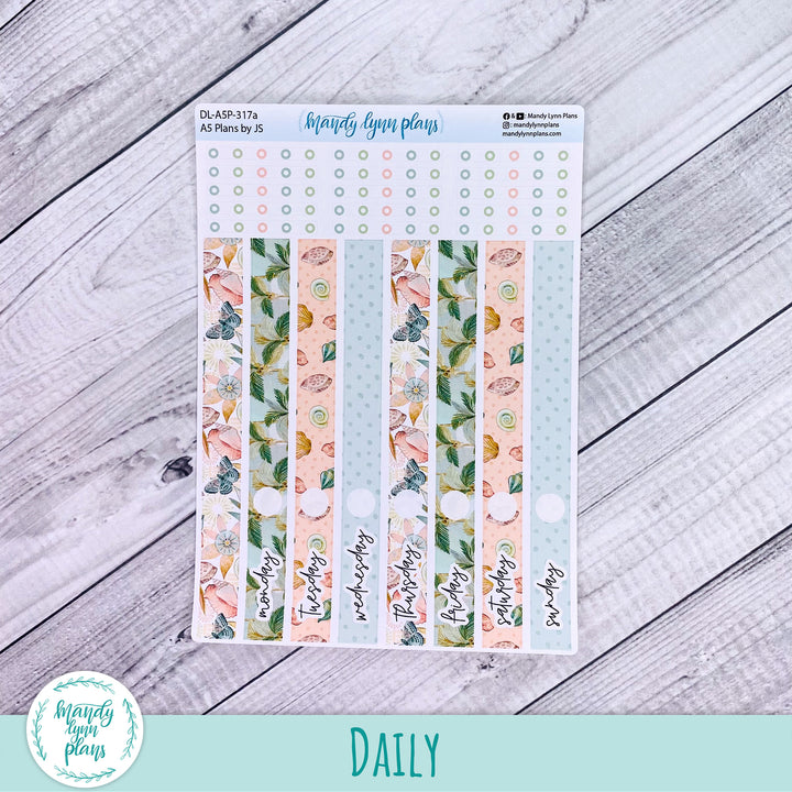A5 Plans by Just Scribble Daily Kit || Beach Life || DL-A5P-317
