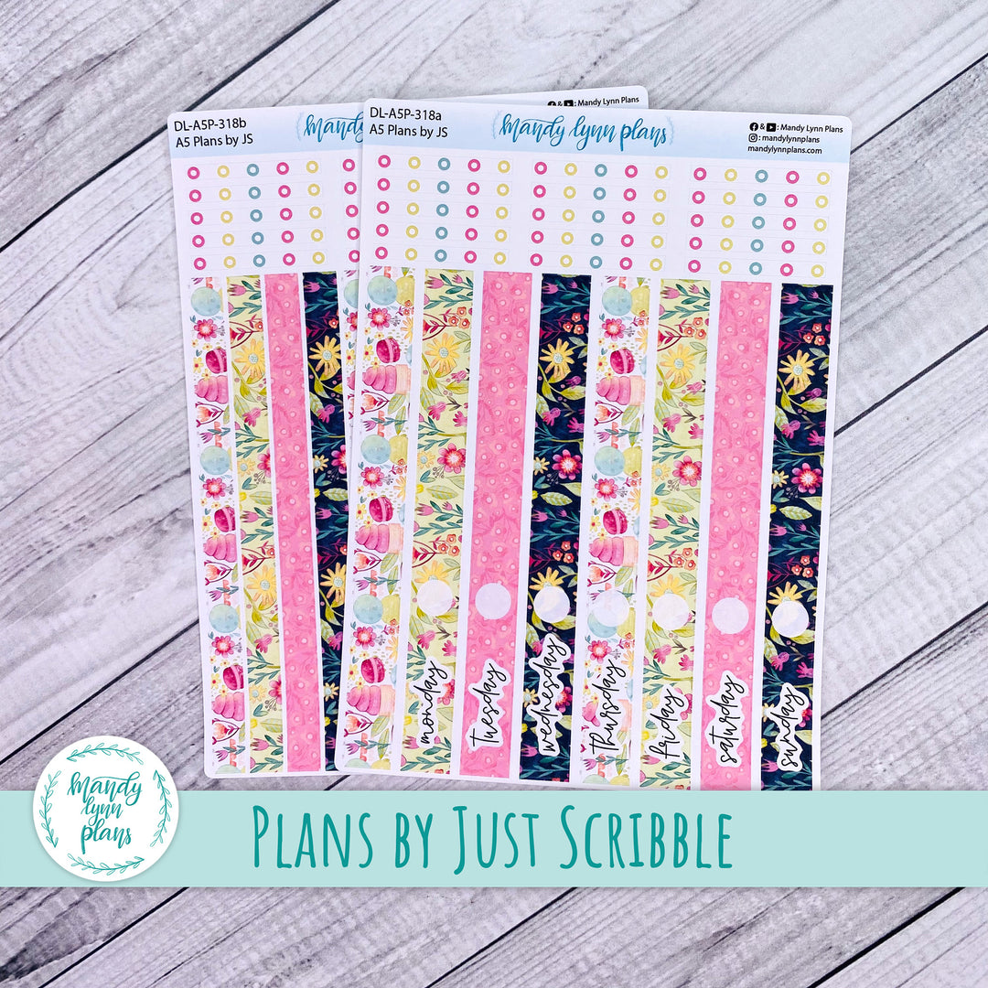 A5 Plans by Just Scribble Daily Kit || Sweetest Day || DL-A5P-318