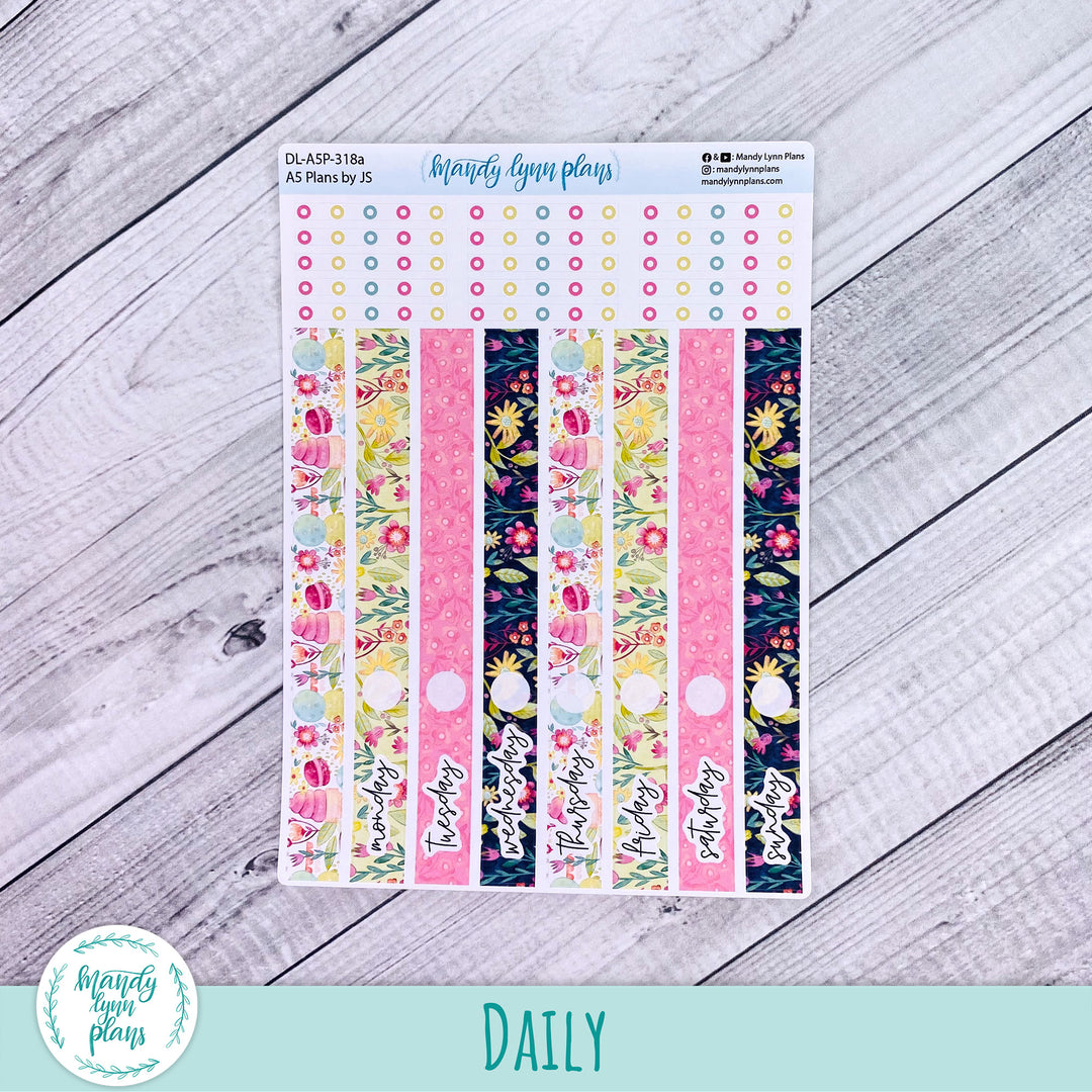 A5 Plans by Just Scribble Daily Kit || Sweetest Day || DL-A5P-318