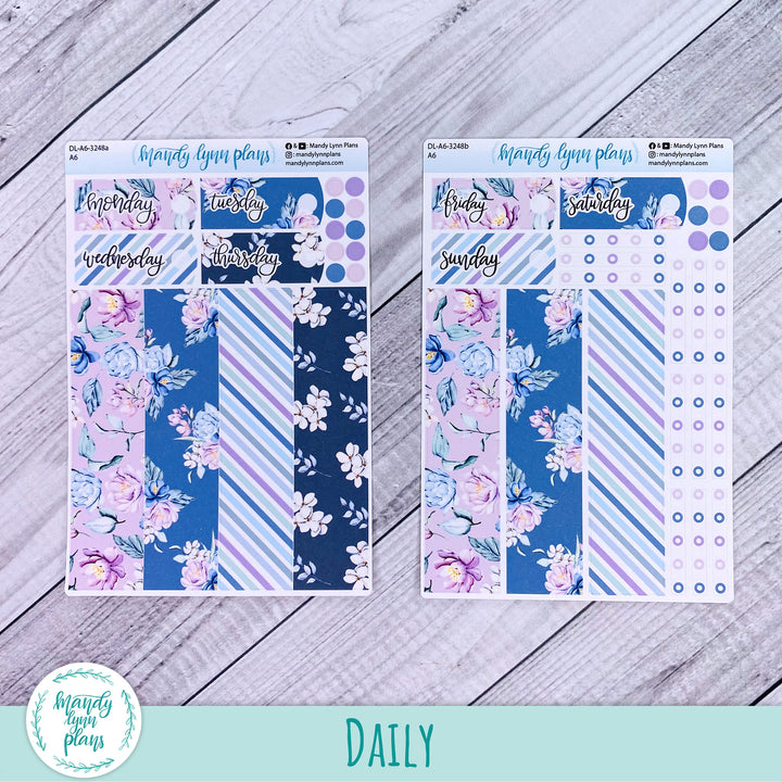 A6 Daily Kit || Romantic Floral || DL-A6-3248